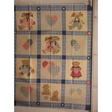 Bears, Bunnies & Hearts - squares